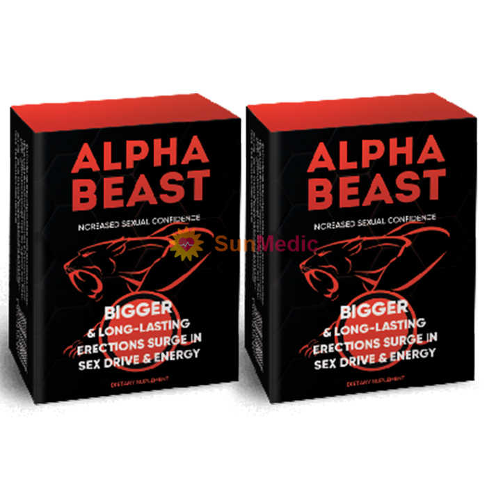 Potenciador da libido masculina Alpha Beast caps Em Portugal